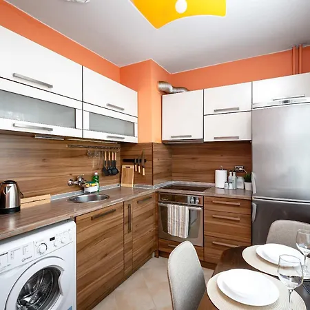 Апартамент Chic Urban Hideaway With Natural Wood Charm By Flat Manаger *